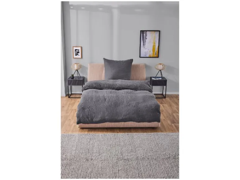 Mousseline dekbedovertrek 140 x 200 cm<LIVARNO home Discount