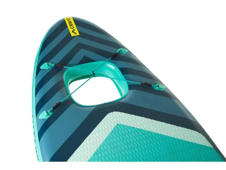 Opblaasbaar SUP-board Allround met kijkvenster<CRIVIT Hot