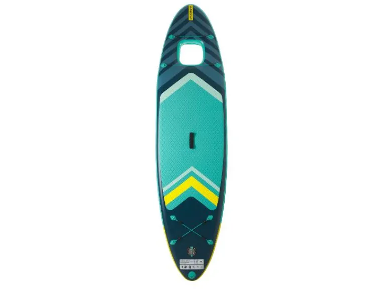 Opblaasbaar SUP-board Allround met kijkvenster<CRIVIT Hot