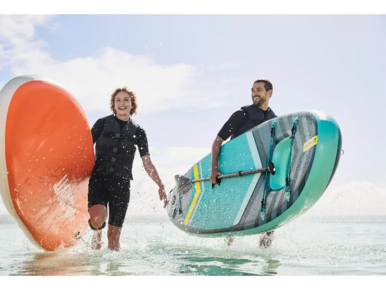 Opblaasbaar SUP-board Allround met kijkvenster<CRIVIT Hot