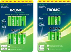 Oplaadbare batterijen 8-pack<TRONIC® Clearance