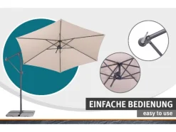 Parasol Palmera 300<Schneider Hot