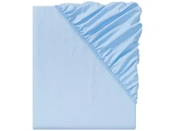 Percal hoeslaken 180-200 x 200 cm<LIVARNO home
