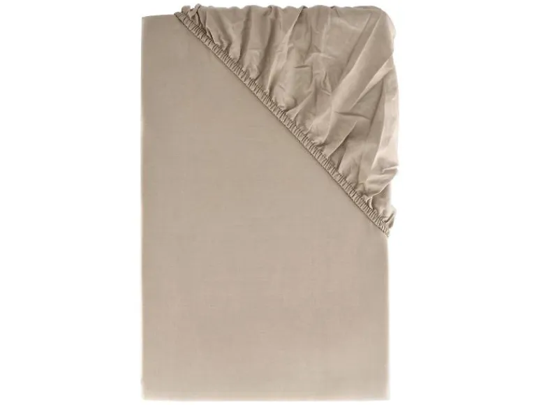 Percale hoeslaken 140-160 x 200 cm<LIVARNO home Sale