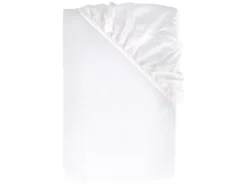 Percale hoeslaken 90-100 x 200 cm<LIVARNO home Discount