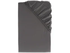 Percale hoeslaken 180-200 x 200 cm<LIVARNO home Sale