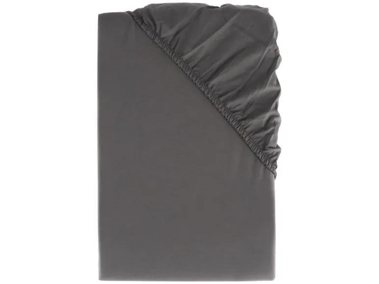 Percale hoeslaken 180-200 x 200 cm<LIVARNO home Sale