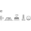 2-persoons tent Kalmar<HIGH PEAK Online