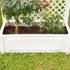 Plantenbak met klimrek<KHW Clearance