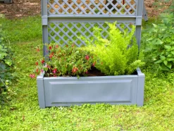 Plantenbak met klimrek<KHW Clearance