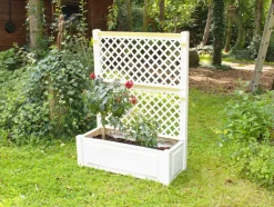Plantenbak met klimrek<KHW Clearance
