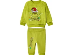 Pluche baby kerstset 2-delig The Grinch< New