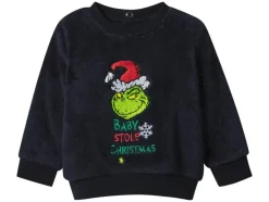 Pluche baby kerstset 2-delig The Grinch< New