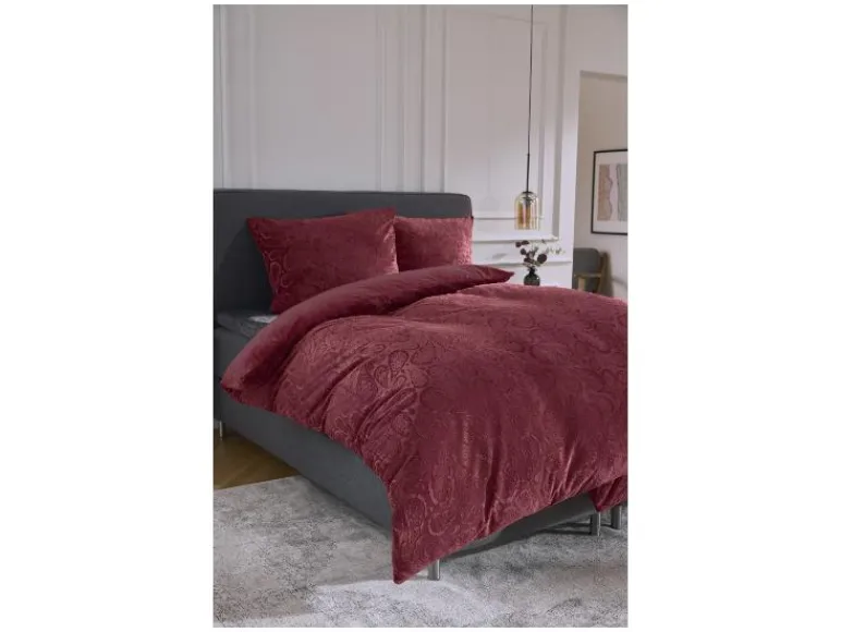 Pluche dekbedovertrek 200 x 200 cm<LIVARNO® Hot