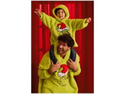 Pluche oversized kinder kersthoodie The Grinch< Discount