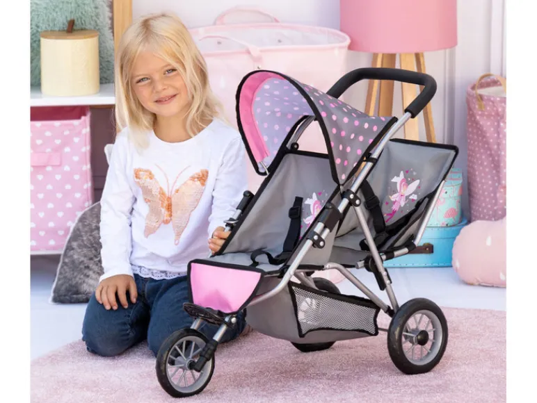 Poppen tweeling-jogger<Bayer Design Best