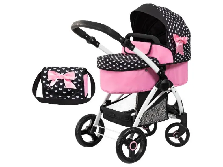 Poppenwagen City Max met tas<Bayer Design Online