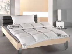 Premium donzen cassette dekbed warm<Sannwald Discount