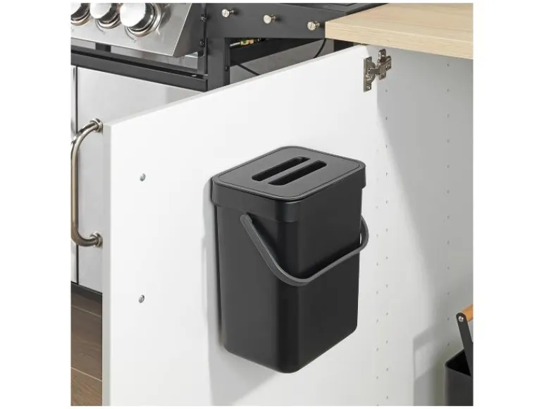 Prullenbak met handvat Tago<Wenko Discount