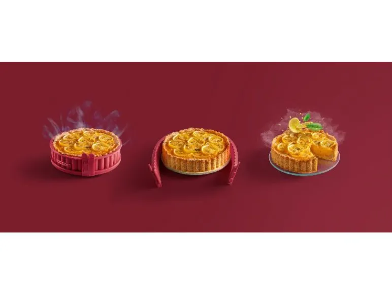 Quichevorm met glazen bodem 18 cm<Coox Outlet