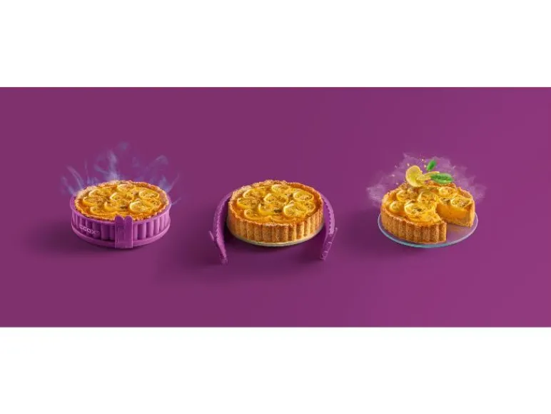 Quichevorm met glazen bodem 18 cm<Coox Outlet