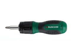 Ratelschroevendraaier met bits<PARKSIDE® Sale