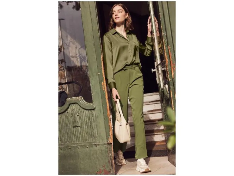 Satijnen dames blouse<esmara® Online