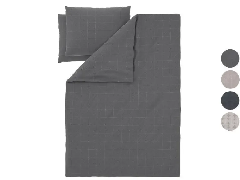 Satijnen dekbedovertrek 200 x 200 cm<LIVARNO® Clearance