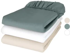 Satijnen hoeslaken 180-200 x 200 cm<LIVARNO®