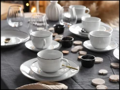 Serviesset Luna Black Line<Creatable Online