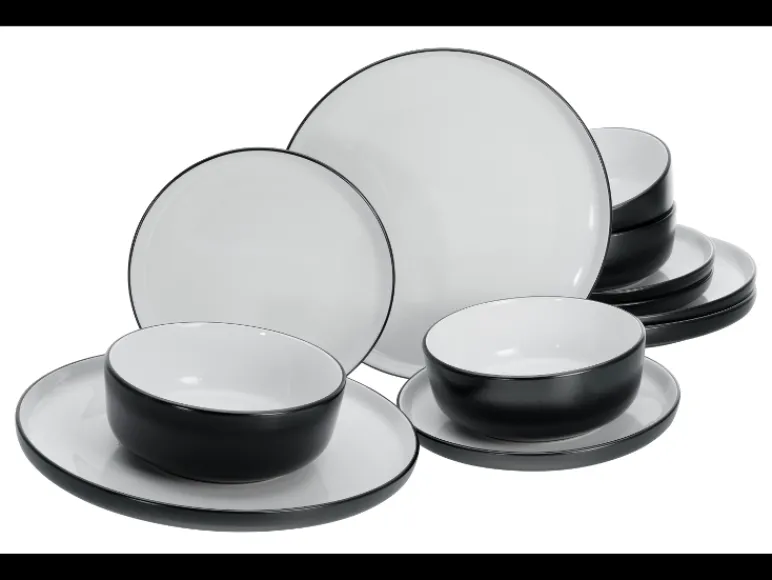 Serviesset Nordic Cool Black<Creatable Outlet