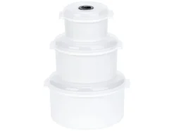 Set magnetronbakjes met deksel<LIVARNO home Outlet