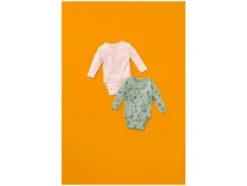 Set van 2 baby rompers<lupilu® Hot