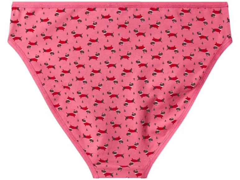 Set van 5 dames kerstonderbroeken<esmara® Best