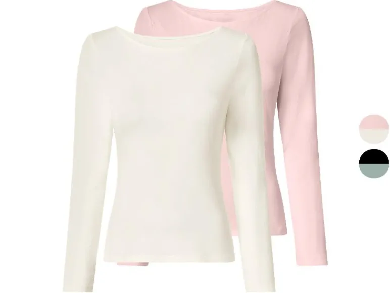 Set van 2 dames longsleeves<esmara® Discount