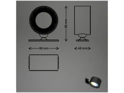 Set van 2 draadloze wandlampen<Briloner New