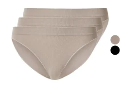 Set van 3 geribde dames onderbroeken<esmara® Online