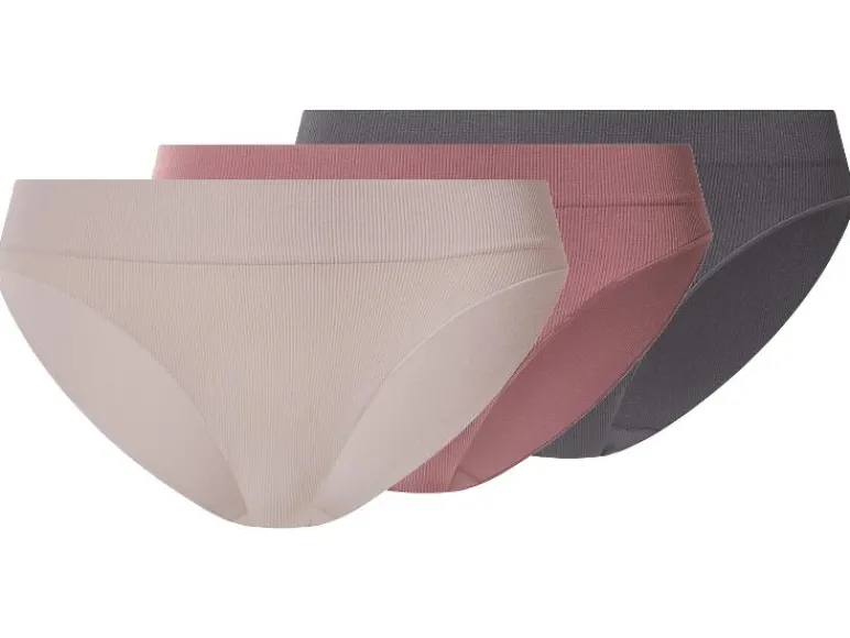 Set van 3 geribde dames onderbroeken<esmara® New