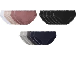 Set van 5 geribde dames onderbroeken<esmara® Clearance
