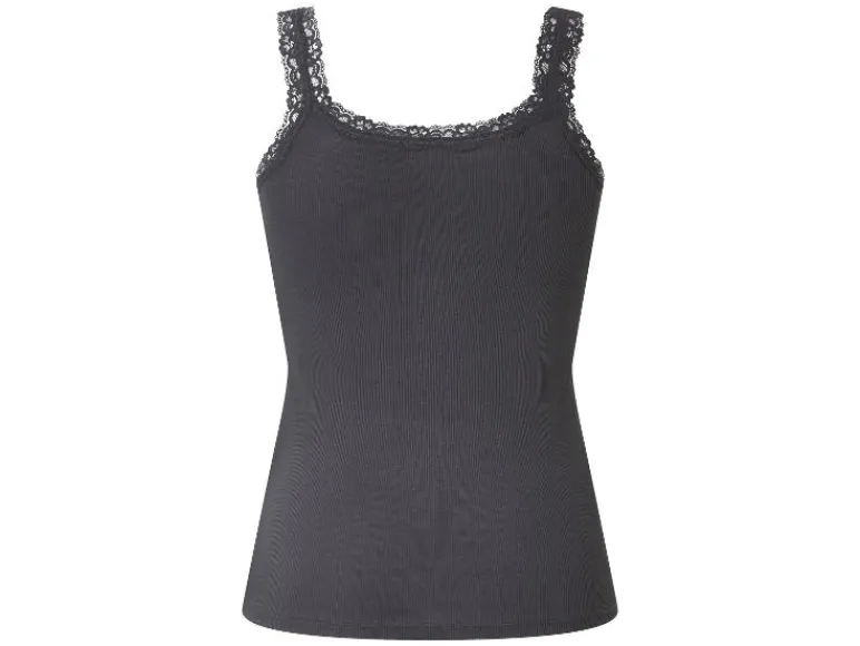 Set van 3 geribde dames tops<esmara® Hot