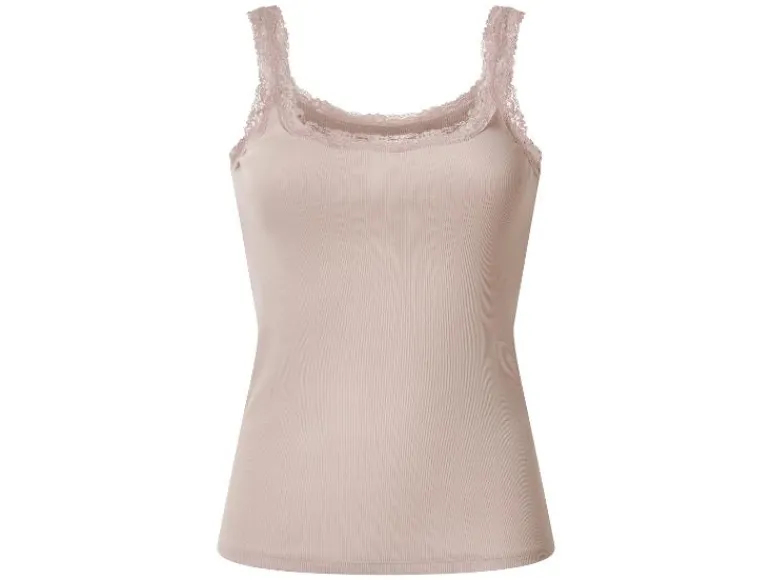 Set van 3 geribde dames tops<esmara® Hot