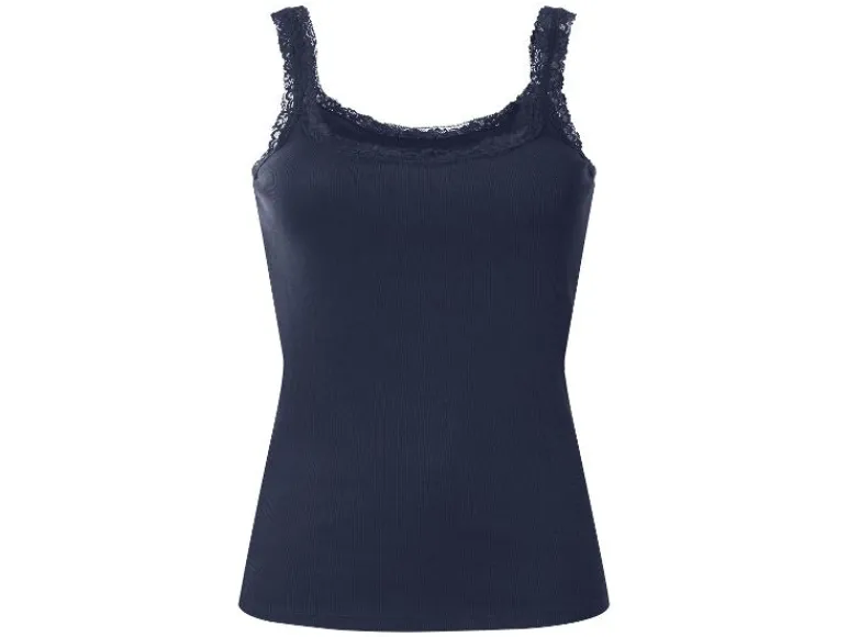 Set van 3 geribde dames tops<esmara® Hot