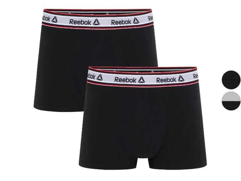 Set van 2 heren boxers<Reebok Hot