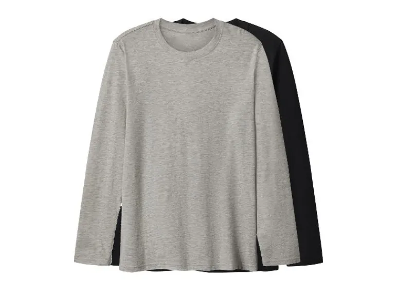 Set van 2 heren shirts met lange mouwen<esmara Men Sale