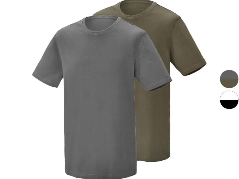 Set van 2 heren T-shirts<PARKSIDE® Outlet