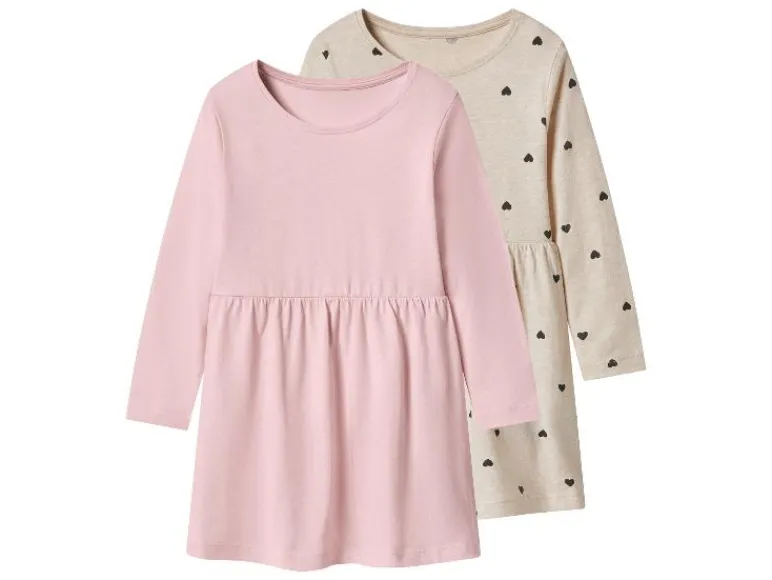 Set van 2 kinder jurken<lupilu® Sale
