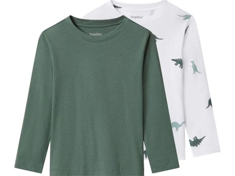 Set van 2 kinder longsleeves<lupilu® Sale