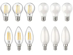 Set van 3 LED-filamentlampen<LIVARNO® Hot