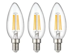 Set van 3 LED-filamentlampen<LIVARNO® Hot