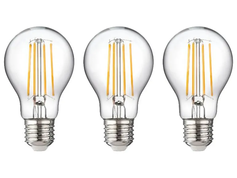 Set van 3 LED-filamentlampen<LIVARNO® Hot